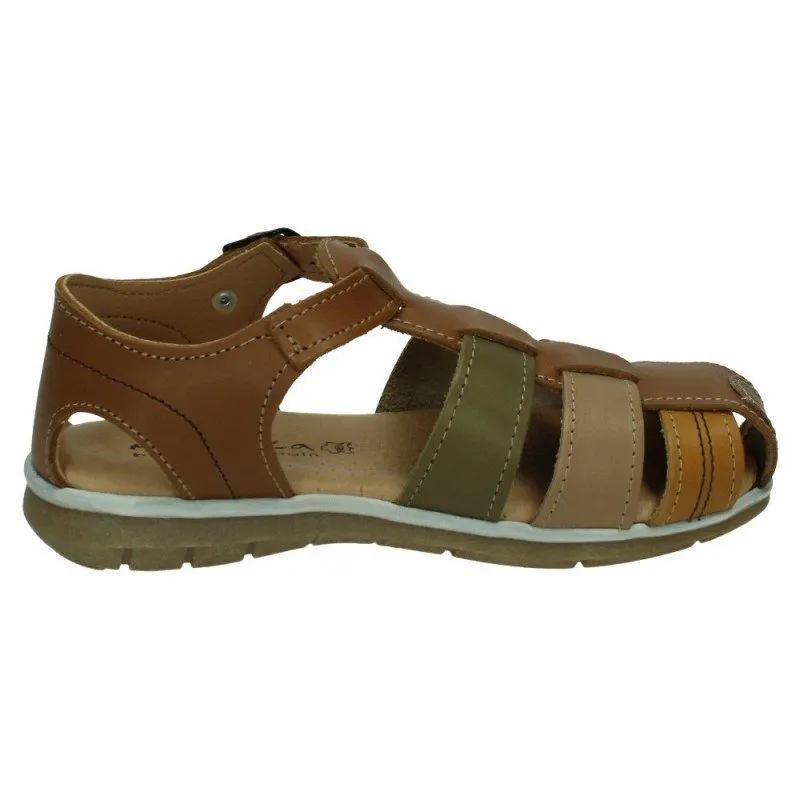 803 SANDALIAS DE PIEL color TAUPE