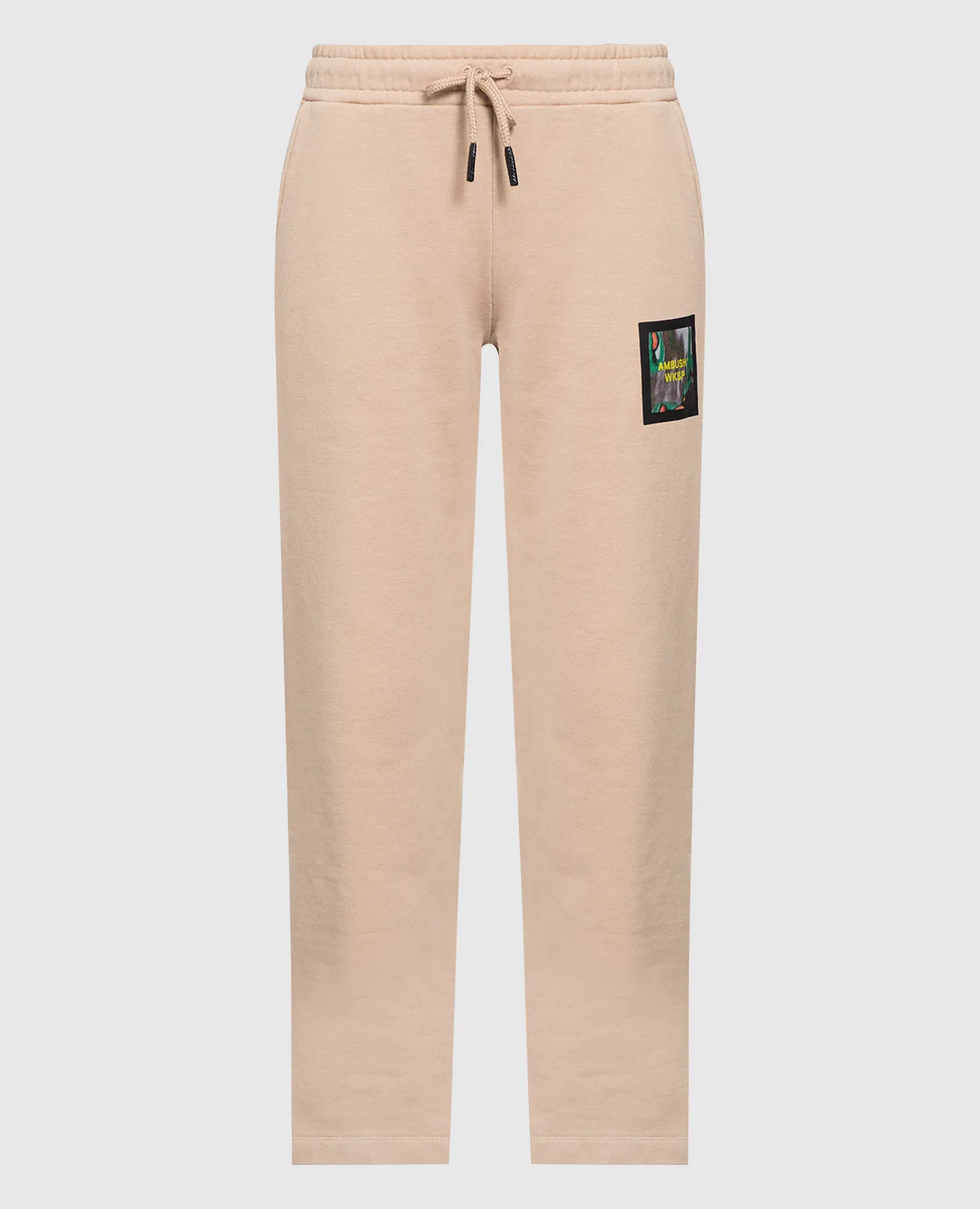 AMBUSH Beige printed sweatpants