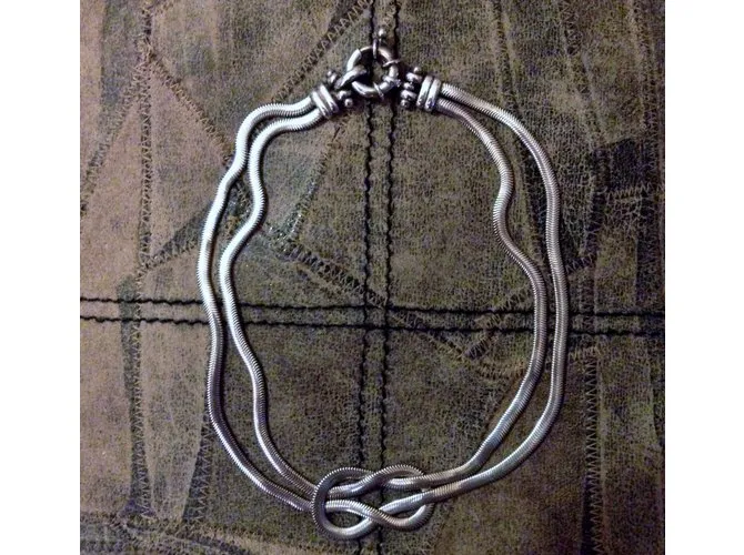 Autre Marque Collar de agatha Plata 