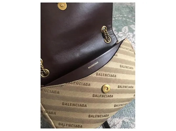 BB Chain Balenciaga Cadena pedalier Beige 