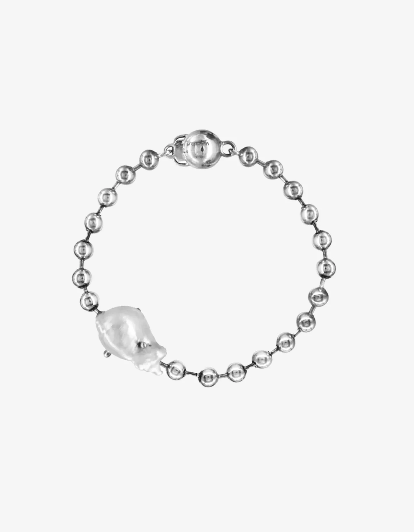 Brazalete Perlita Blanca