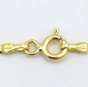 Cadena oro 18k ancla forzada