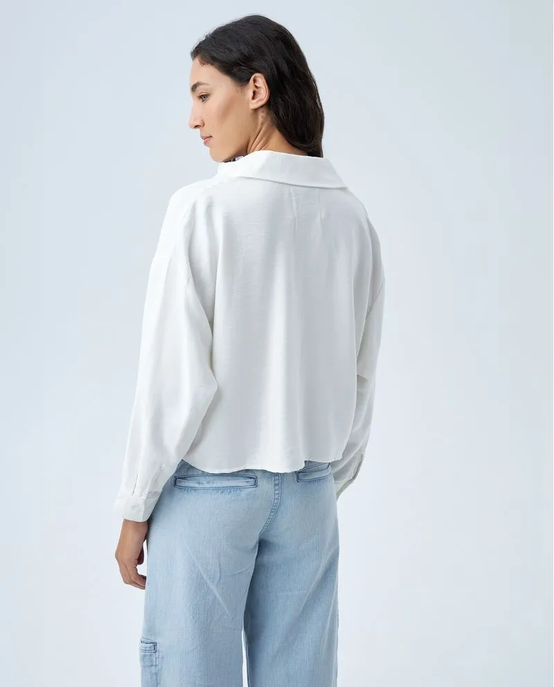 Camisa de silueta amplia para mujer