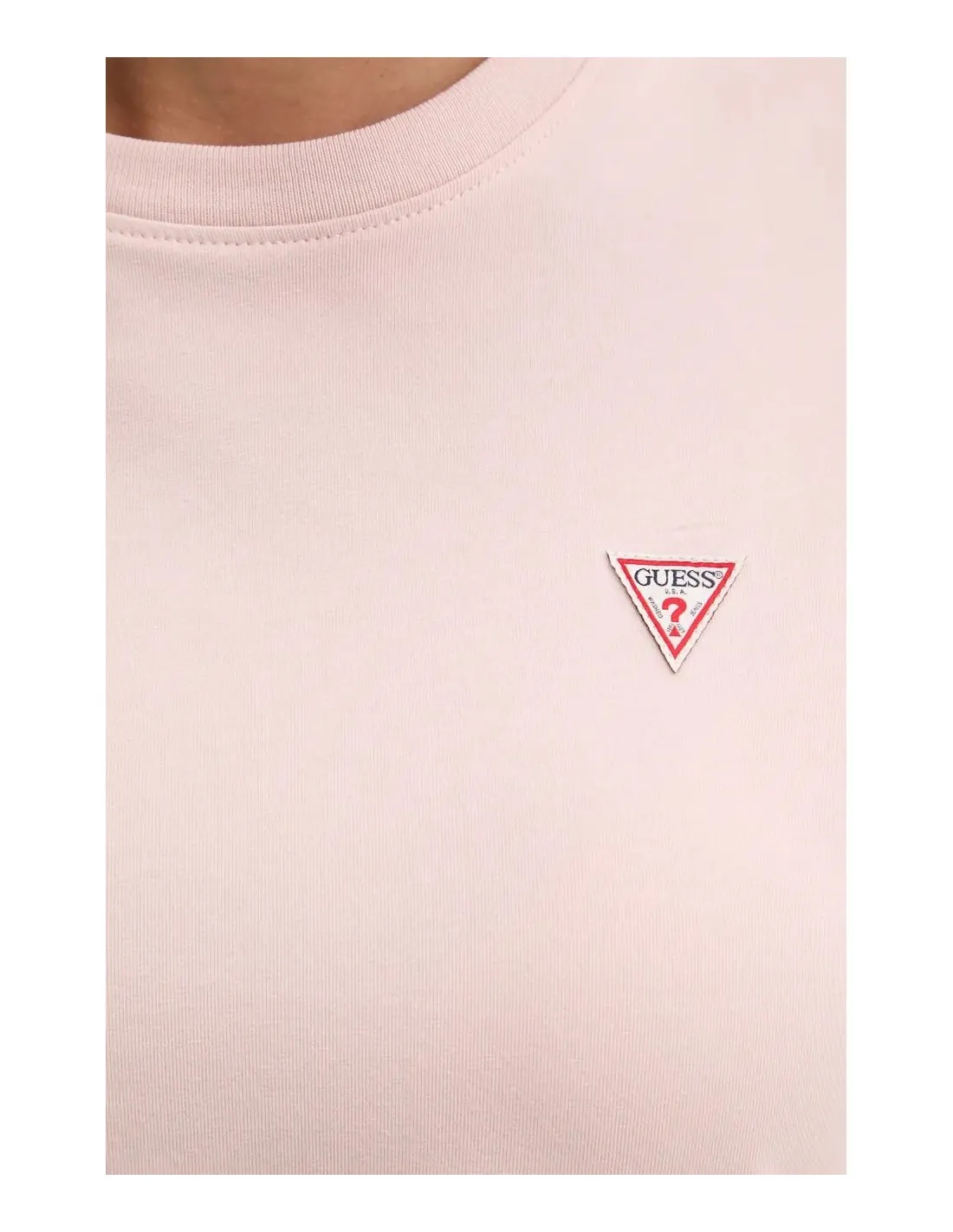 Camiseta clásica con triángulo mini de Guess Jeans