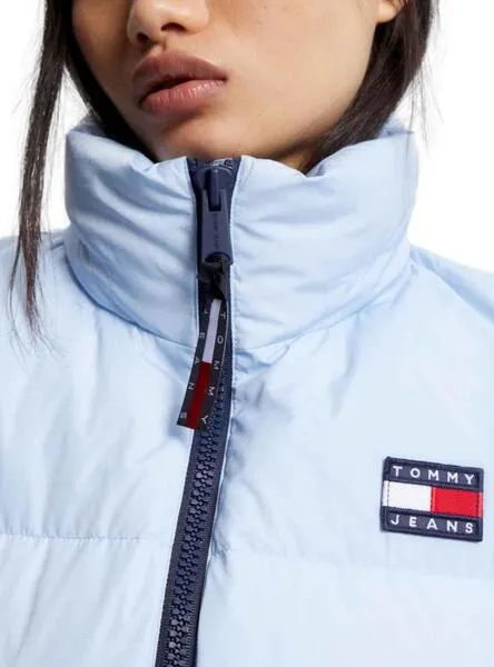 Chaqueta Tommy Jeans Alaska Puffer Azul Mujer