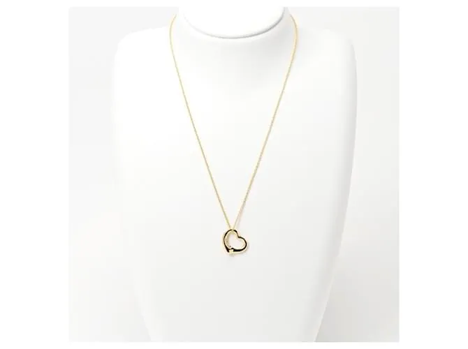 Collar Péndulo Corazón Elsa Peretti de Tiffany & Co. Dorado 
