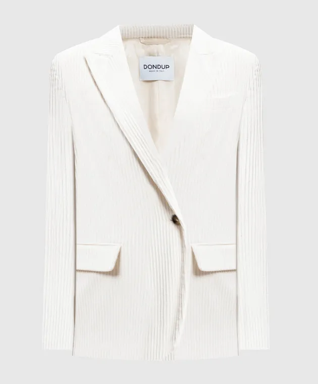 Dondup White corduroy jacket