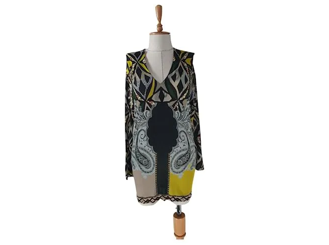 Etro Vestidos Multicolor 