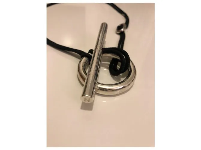 Hermès Collar largo Skipper Negro 