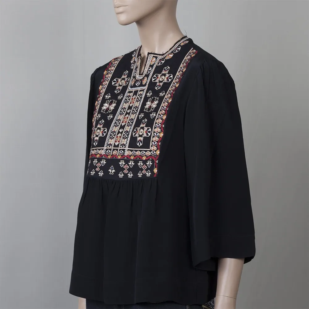 Isabel Marant Blusa Bordada Roma  T 38