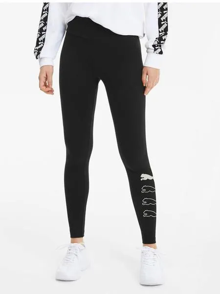 malla puma rebel negro mujer