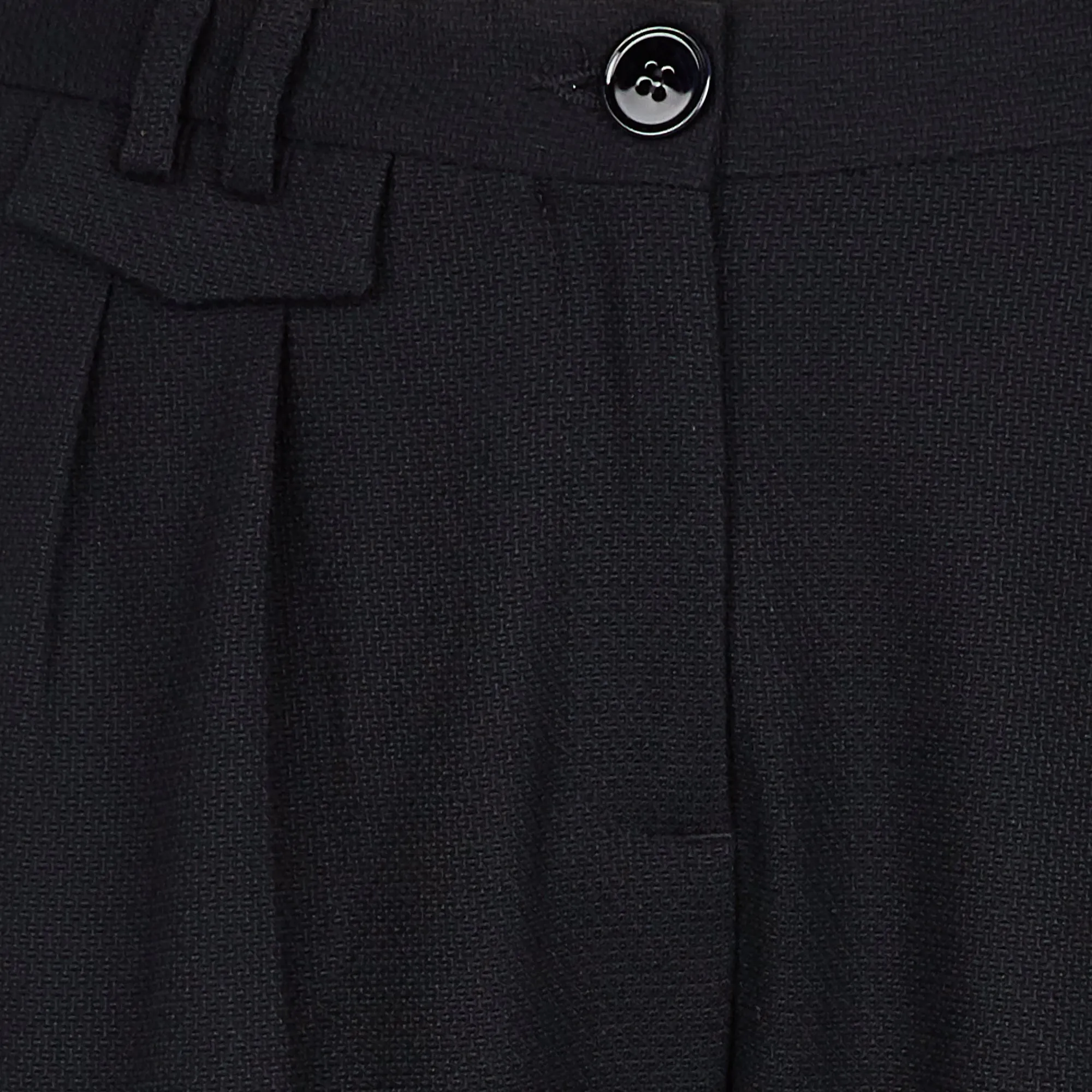 MANSFIELD 20 - Pantalón recto de crepé en azul
