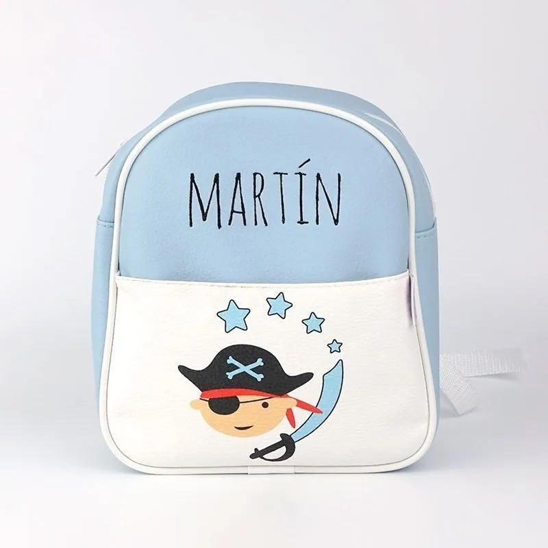 Mochila guardería personalizada Pirata