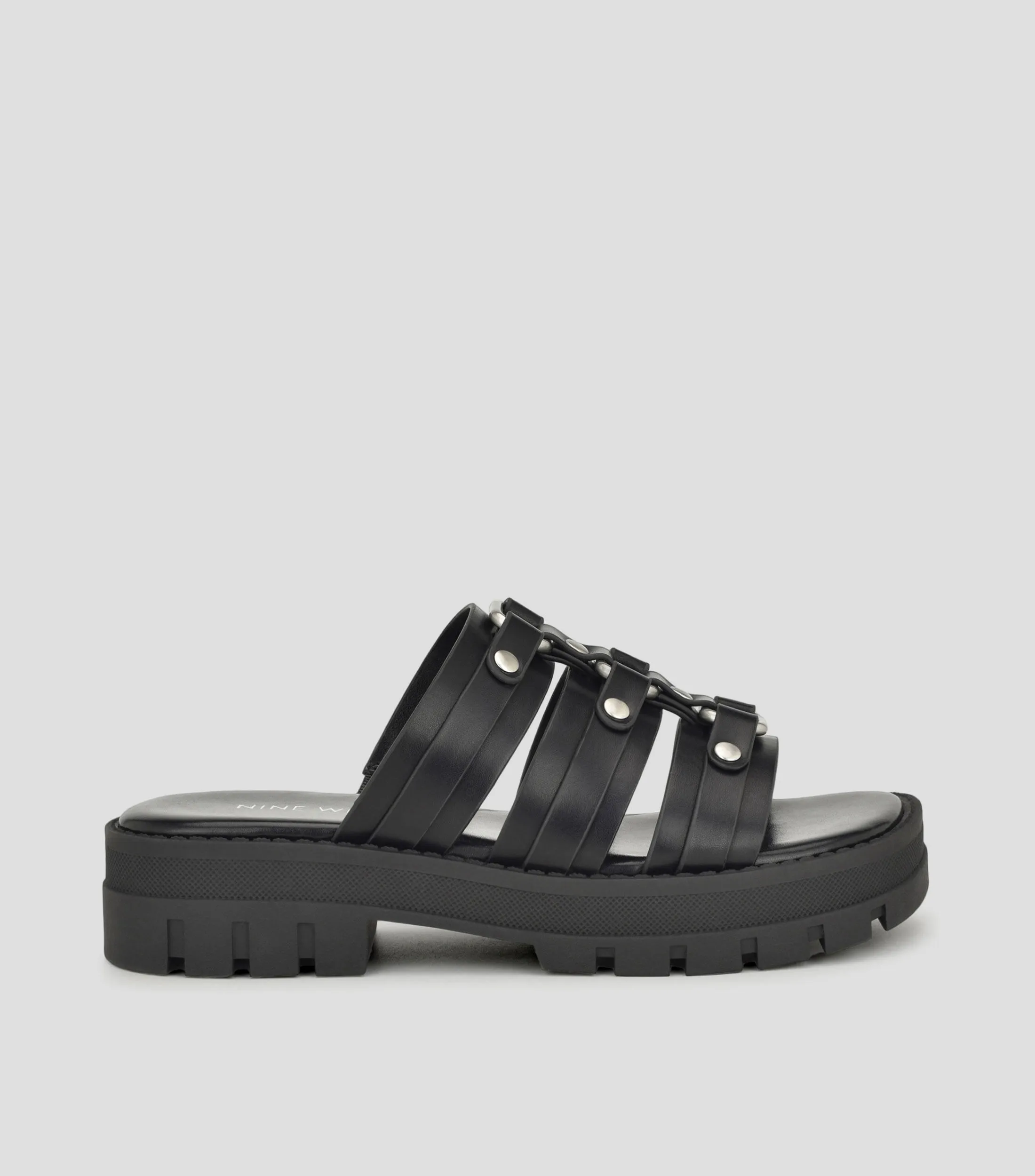 Nine West Sandalias plana con plataforma Mujer
