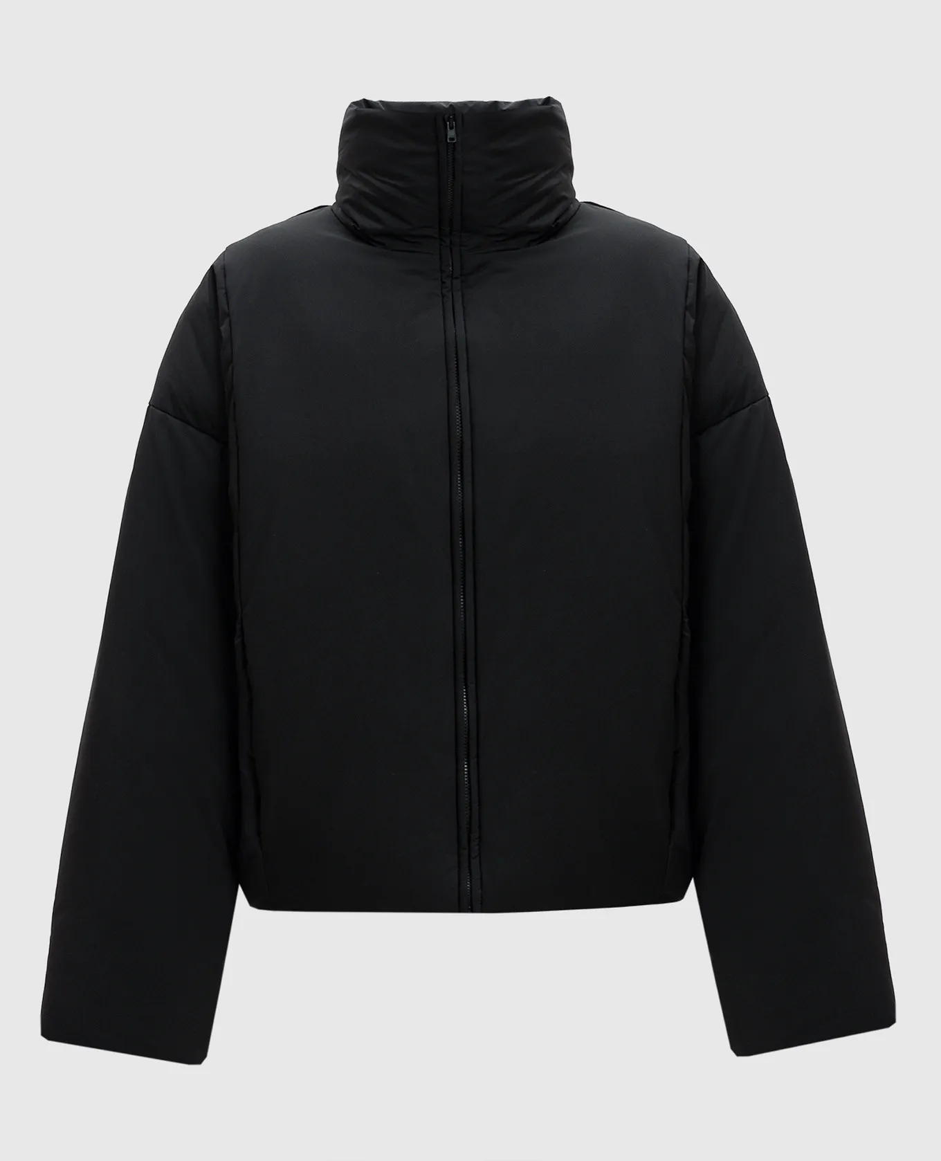 Philosophy di Lorenzo Serafini Black jacket with logo print