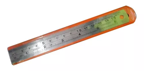 Regla Acero Inoxidable 150mm Metrica Pulgadas Harden 580701