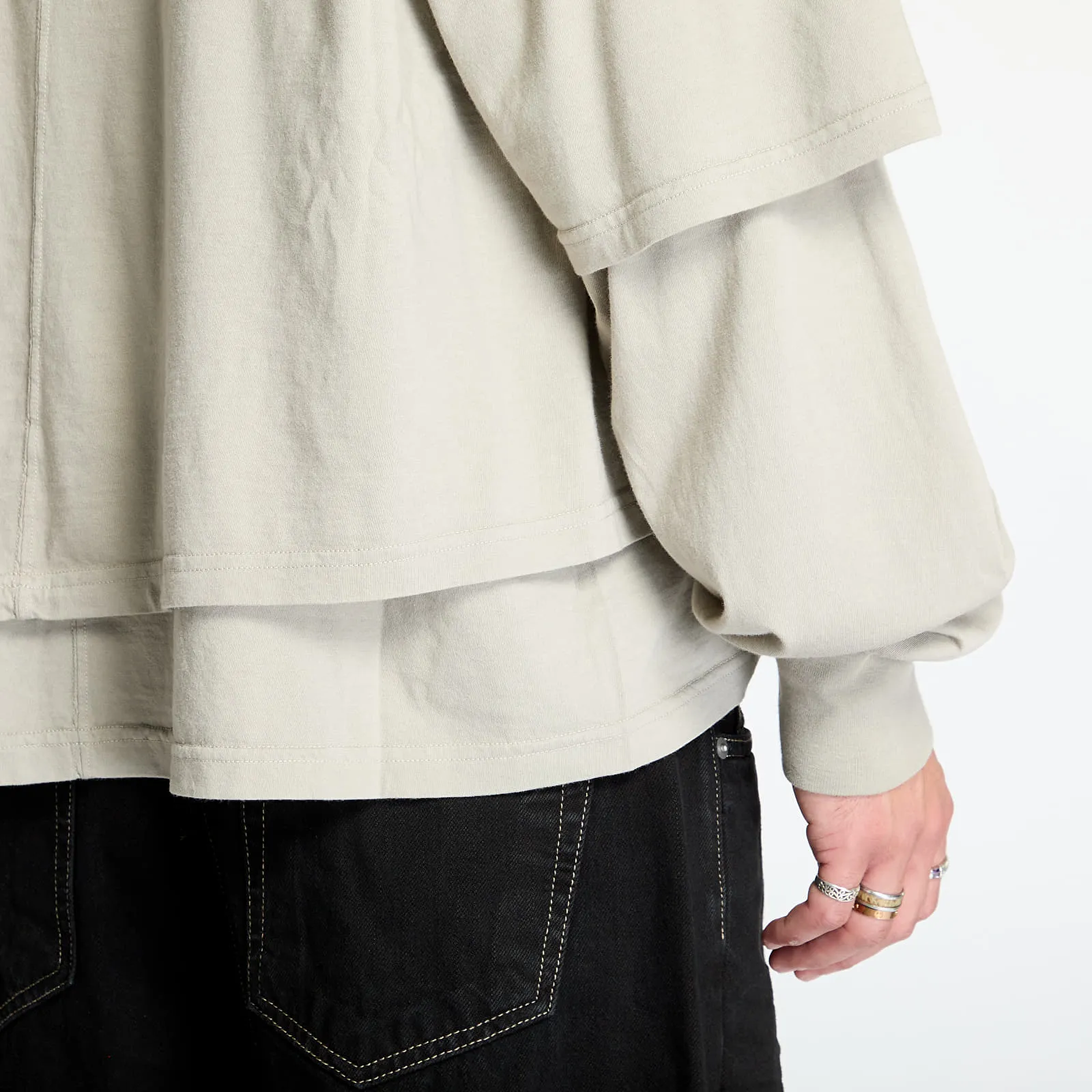 Rick Owens DRKSHDW Knit T-Shirt - Hustler Hoodie