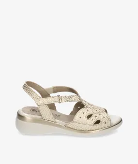 Sandalias Pitillos 5010 en oro