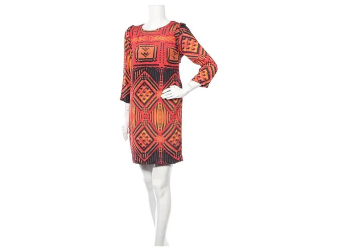 Sandro Vestidos Multicolor 