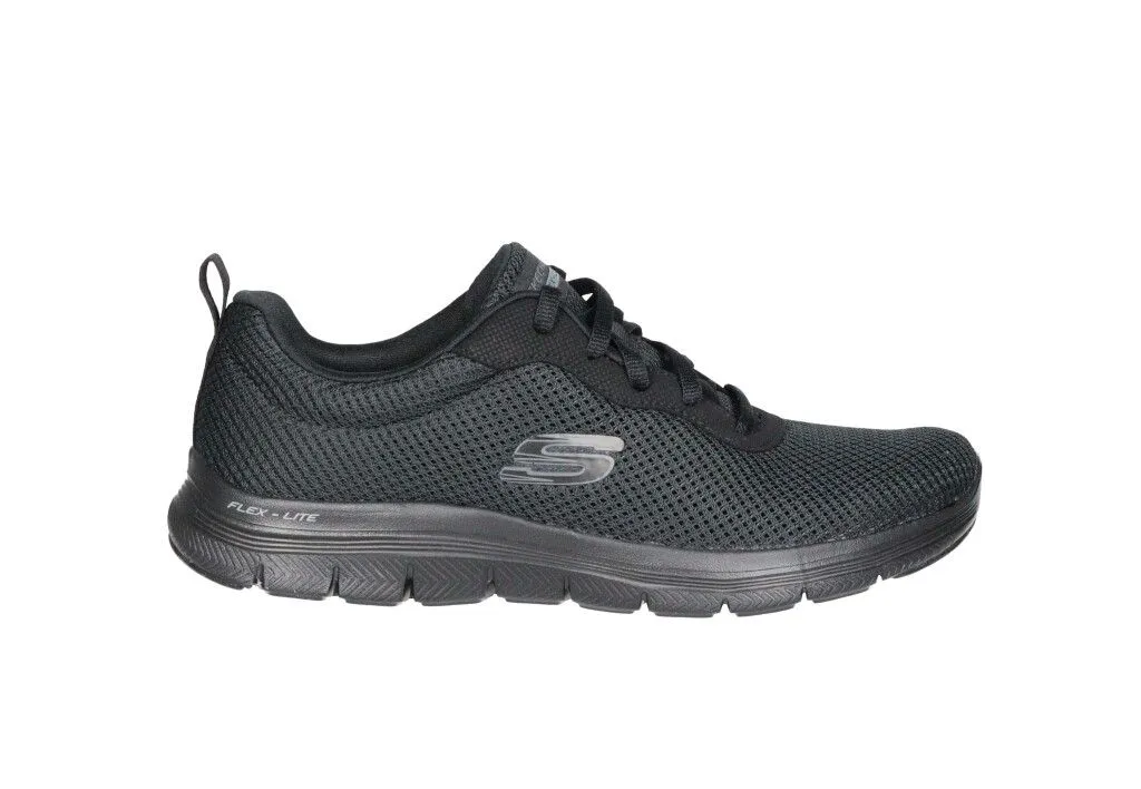 Sneaker Nylon Negro Machine Washable Flex Lite