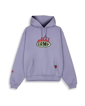 SUDADERA GRIMEY MORADA SCRATCHING MEMORIES VINTAGE HOODIE