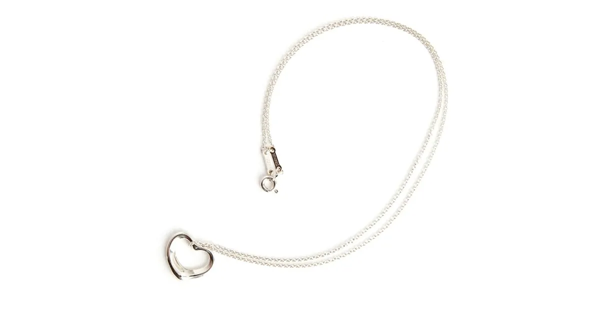 Tiffany & Co COLLAR CORAZON PLATA 