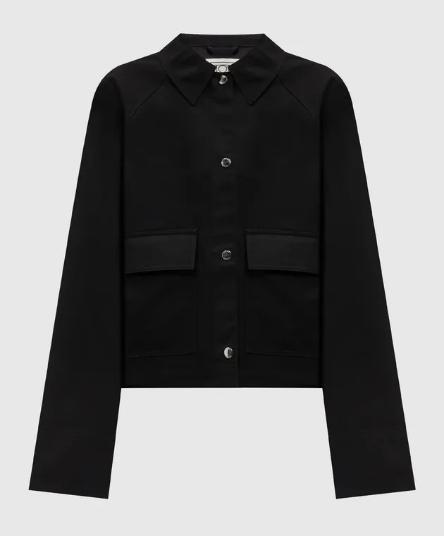 Toteme Straight-cut black jacket