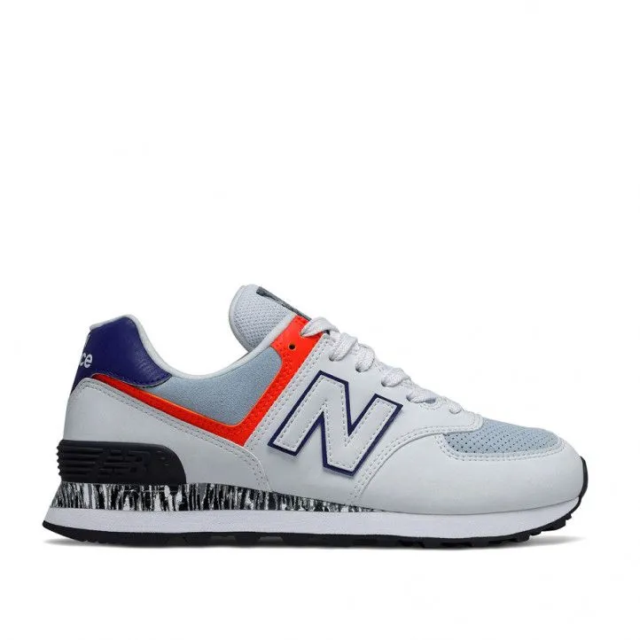 Zapatillas deportivas New Balance 574 white con ghost pepper